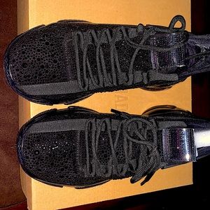 Steve Madden Maxima Rhinestone Trim Trainer Sneakers